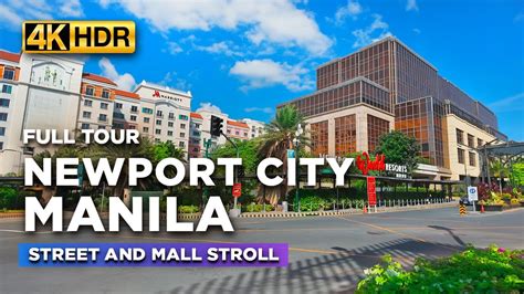 RESORTS WORLD MANILA & NEWPORT CITY TOUR .